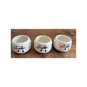 VTG MCM WestBend Condiment Bowls  Rare!